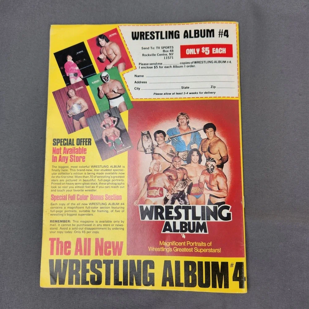 Inside Wrestling Magazine September 1981 Ivan Koloff Patera Dory‎ Jr Collectible